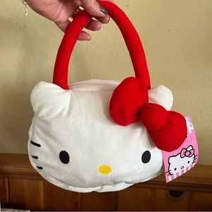 Hello Kitty mini plush bag purse